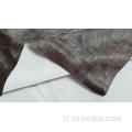 Kanepe kapağı için örme kabartmalı polyester kadife kumaş